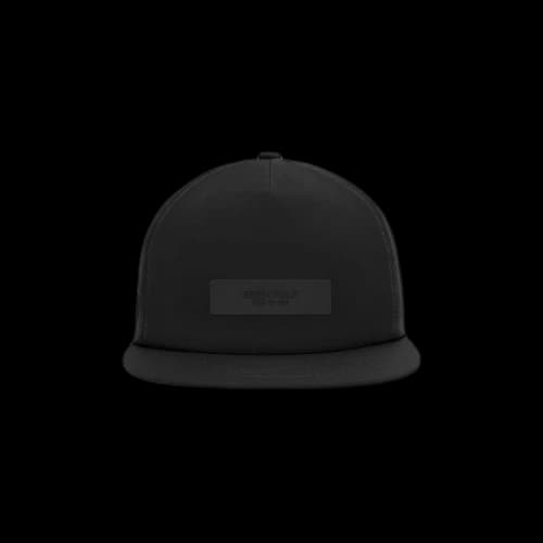 Fear of God Essentials Core Collection Nylon Baseball Cap Black