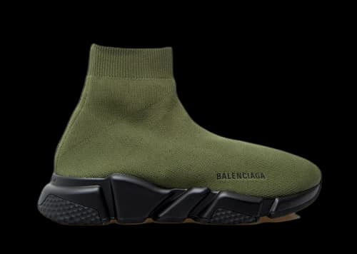 Balenciaga Speed Trainer Khaki Black