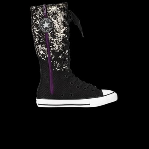 Converse Chuck Taylor All Star Extra Hi GS 'Black'