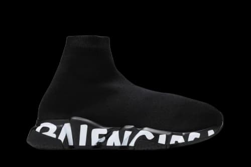 Balenciaga Speed Sneaker 'Midsole Graffiti - Black White'