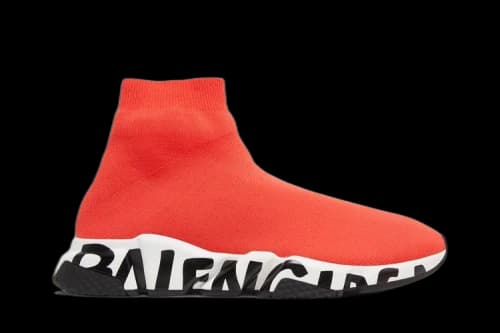 Balenciaga Speed Sneaker 'Midsole Graffiti - Red'
