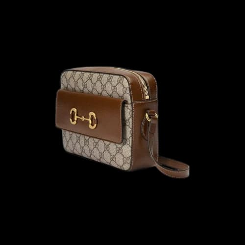 Gucci Horsebit 1955 Small Shoulder Bag 'Beige/Ebony'