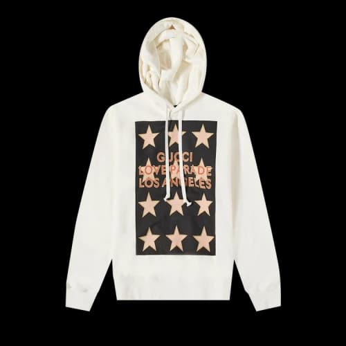 Gucci Love Parade La Hoodie 'Ivory'