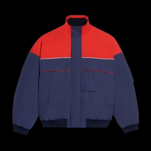 Balenciaga Ski Bomber 'Dark Navy/Red'