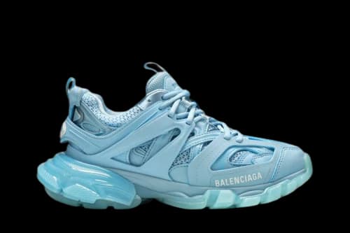 Balenciaga Track Sneaker 'Clear Sole - Light Blue' (Women's)