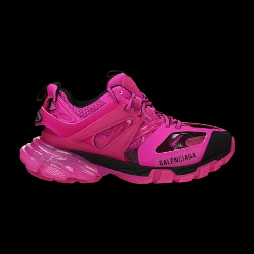 Balenciaga Track Sneaker 'Clear Sole - Dark Pink' (Women's)