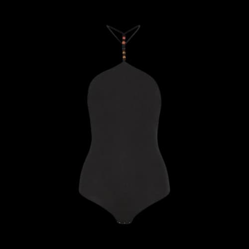 Bottega Veneta Halter Bodysuit 'Black'
