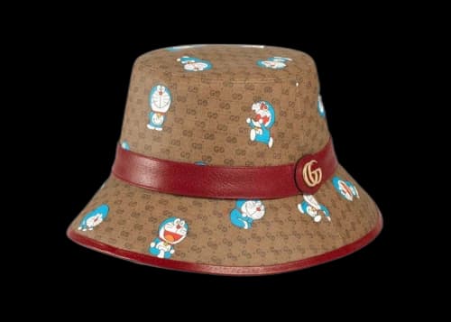 Gucci x Doraemon Bucket Hat Ebony/Beige