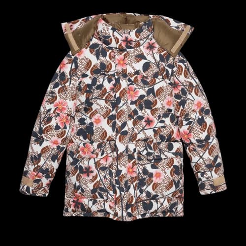 The North Face x Gucci Floral Down Parka 'Ivory/Pink'