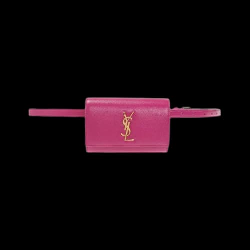 Saint Laurent Kate Mini Belt Bag 'Fuchsia'