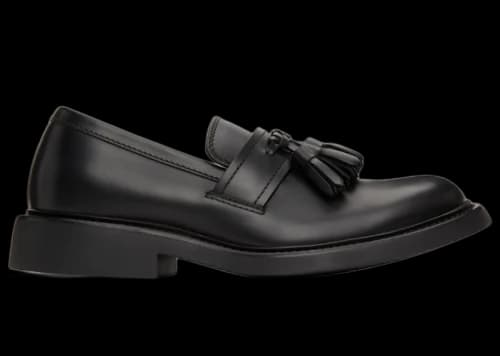 Bottega Veneta Tokyo Tassel Leather Loafer Black
