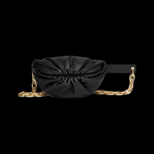 Bottega Veneta Belt Chain Pouch 'Black/Gold'