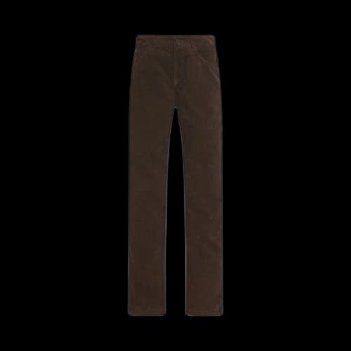 The Row Carlyl Pants 'Dak Dark Coffee'