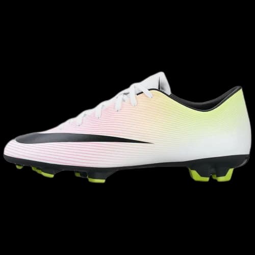 Nike Mercurial Victory V FG White Black Volt Total Orange