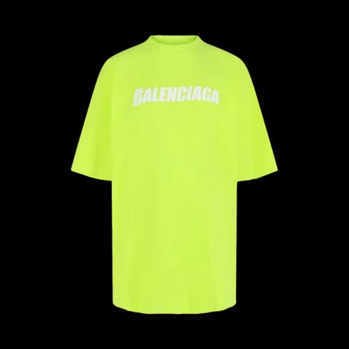 Balenciaga Women's Caps Vintage Jersey Boxy T-Shirt Purple/Black