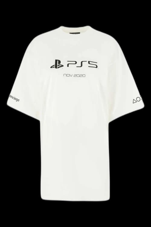Balenciaga x PlayStation Boxy T-shirt White