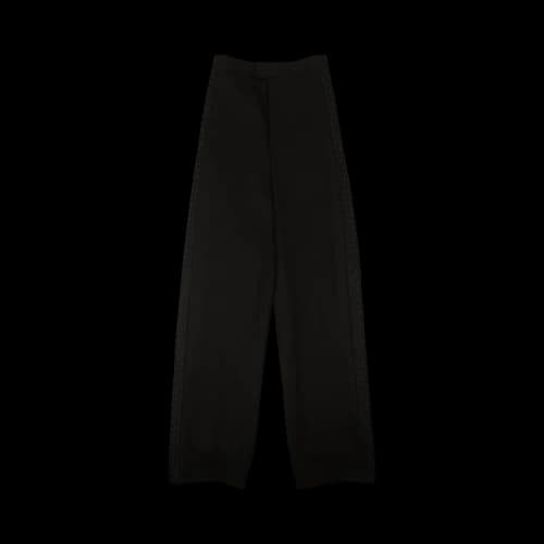 Bottega Veneta Intrecciato Basket Weave Detail Pants 'Black'