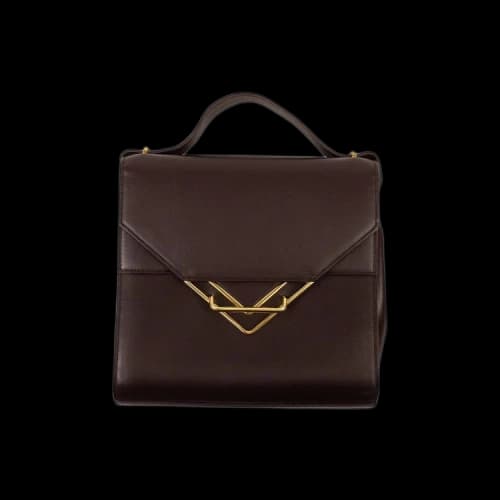 Bottega Veneta Clip Shoulder Bag 'Plum'