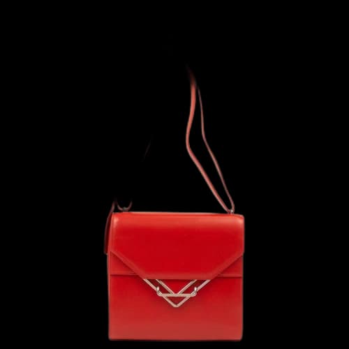 Bottega Veneta Chili Clip Shoulder Bag 'Red'
