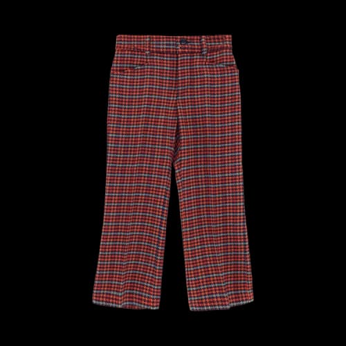 Gucci Houndstooth Pattern Pants 'Multicolor'