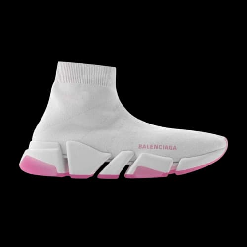 Balenciaga Speed 2.0 Sneaker 'White Pink' (Women's)