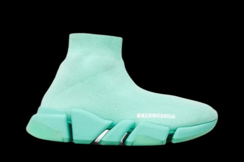 Balenciaga Speed 2.0 Sneaker 'Transparent Sole - Green' (Women's)