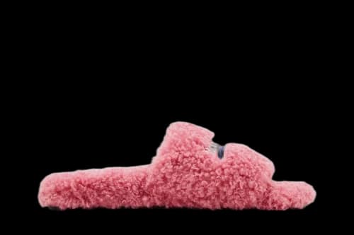Balenciaga Furry Slides 'Sweet Pink' (Women's)