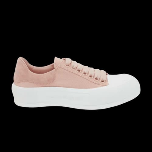 Alexander McQueen Deck Lace-Up Plimsoll 'Magnolia' (Women's)