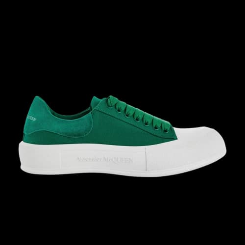 Alexander McQueen Deck Plimsoll Low 'Green'
