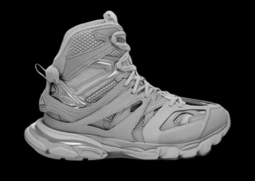 Balenciaga Track Hike Boots Grey