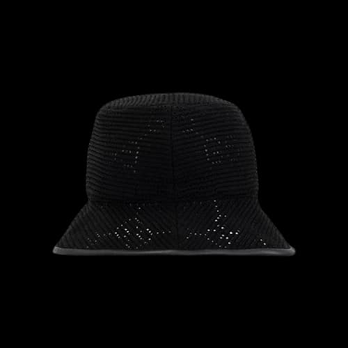 Gucci GG Cable Knit Fedora 'Black/Black'