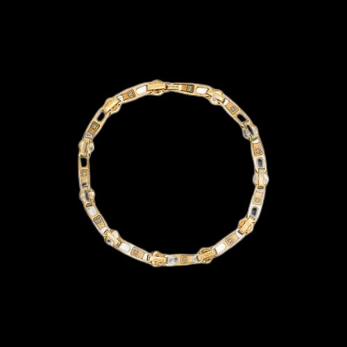 Balenciaga Zip Necklace 'Antique Gold'