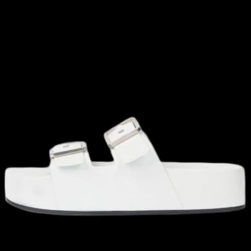 Balenciaga Mallorca Thick Bottom Sandals White (Women's)