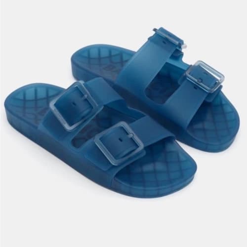 Balenciaga Mallorca Sandal Jelly Slide Blue