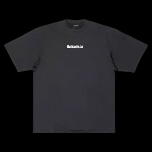 Balenciaga Technical Mesh Swim T-Shirt 'Black'