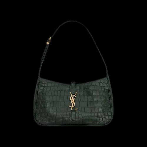 Saint Laurent Le 5 À 7 Hobo Bag 'Vert Fonce'