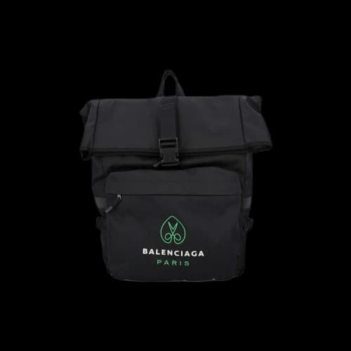 Balenciaga Logo Print Backpack 'Black'