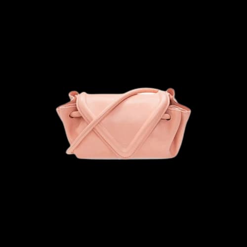 Bottega Veneta Beak Bag 'Peachy/Silver'