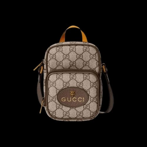 Gucci Neo Vintage GG Supreme Small Crossbody Bag 'Beige'