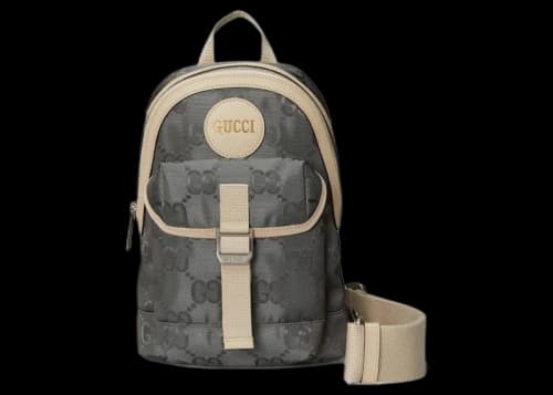 Gucci Off The Grid Sling Backpack Dark Grey