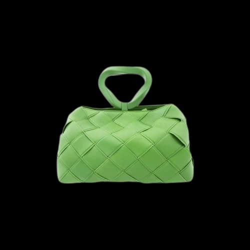 Bottega Veneta Ring Woven Bag 'Lawn/Silver'