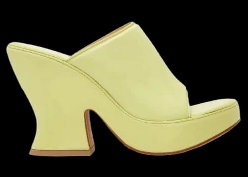 Bottega Veneta Wedge Sandal Light Green (Women's)