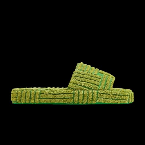 Bottega Veneta Resort Sponge Slide 'Parakeet Kiwi' (Women's)