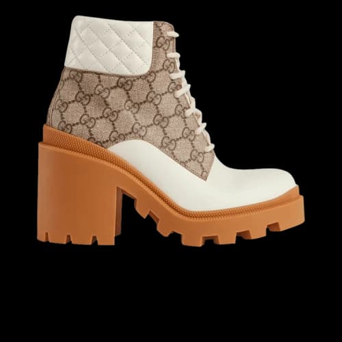 Gucci GG Ankle Boot 'Beige' (Women's)