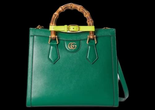 Gucci Diana Small Tote Bag Emerald Green