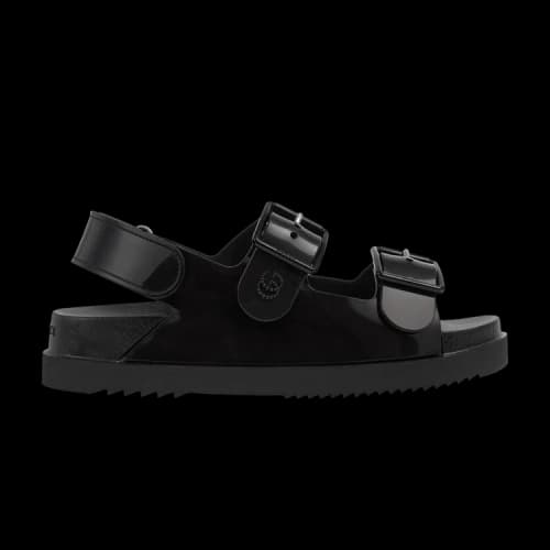 Gucci Mini Double G Sandal 'Black' (Women's)