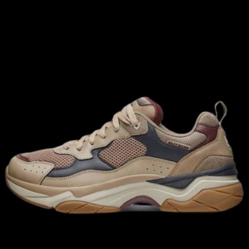 Skechers Staxed Running Shoes Brown/Chestnut