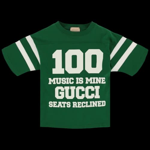 Gucci Short-Sleeve Graphic Print T-Shirt 'Green'