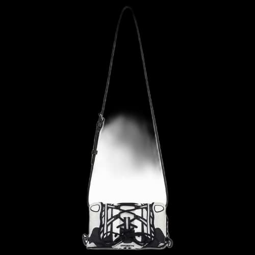 Balenciaga Sneakerhead Phone Holder Strap Bag 'Black/White'
