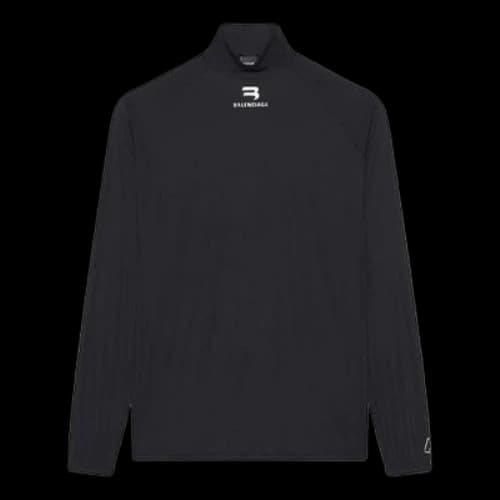 Balenciaga FW21 Alphabet Long Sleeves Sports Black